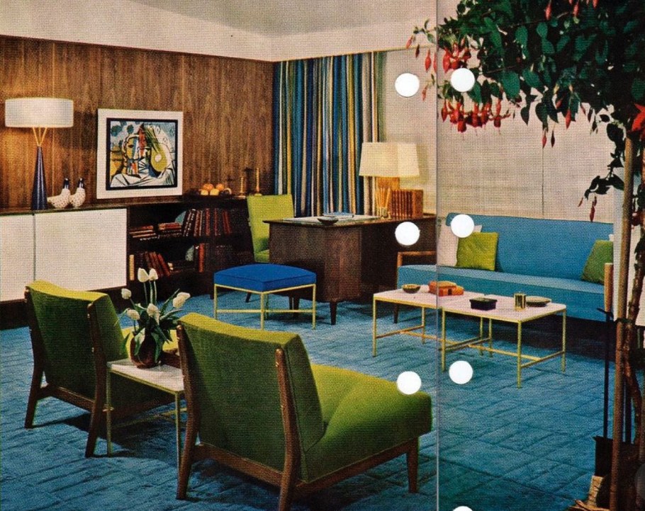 МИД сенчури в интерьере