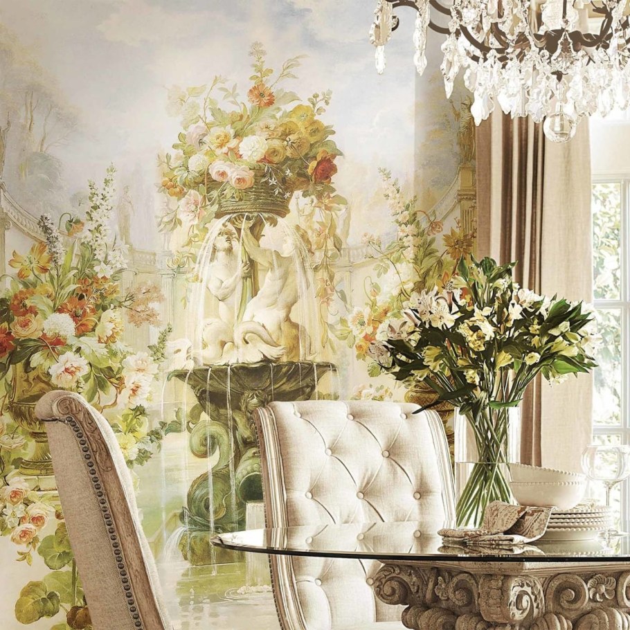 Фрески в интерьере