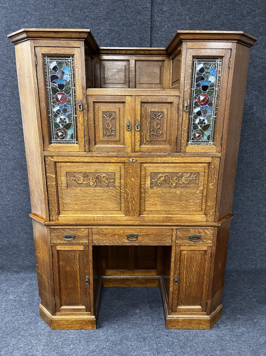 Антикварная мебель буфет арт деко