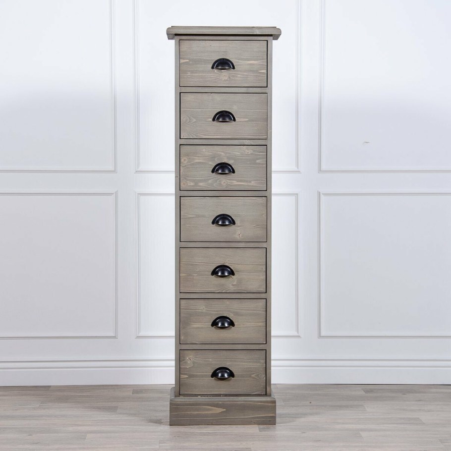 S6614 комод высокий 6 ящиков Siena