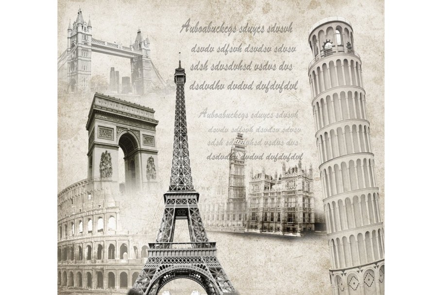 Обои с изображением Парижа для стен