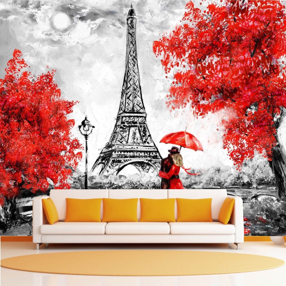 Вид на Эйфелеву башню