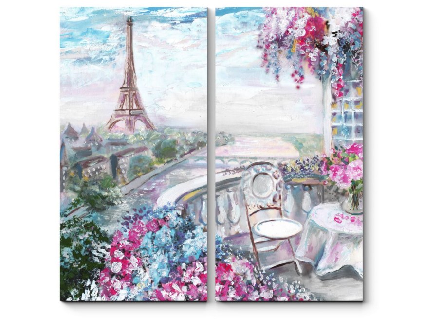 Париж кафе Эйфелева башня