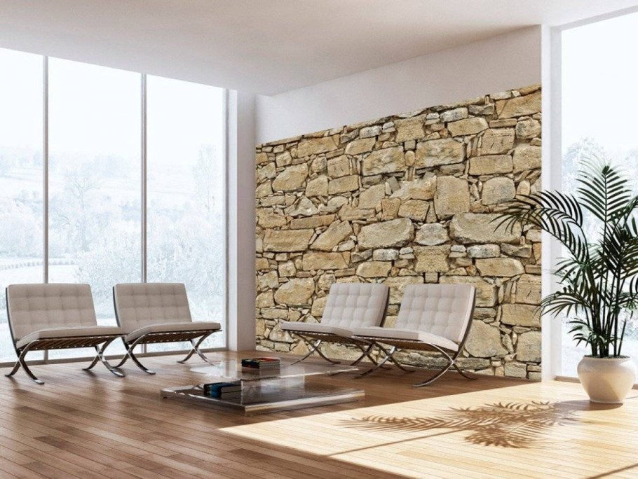 Декоративный камень в интерьере