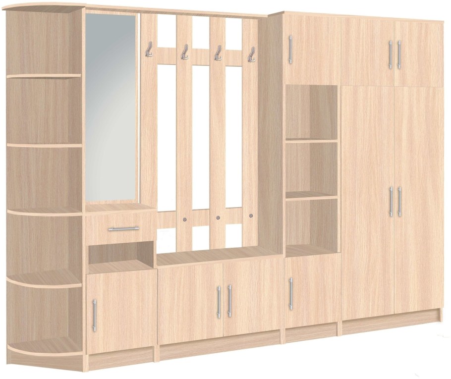 Прихожая LUXDORF спр3 дуб Млечный