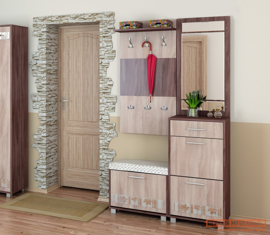 Прихожая Диана 4 ясень Анкор