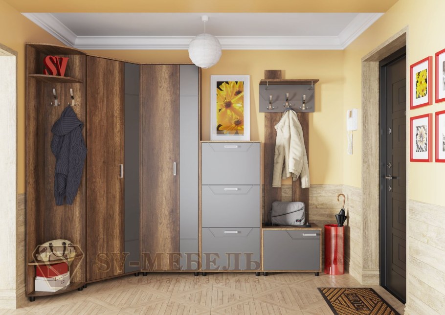 Прихожая визит 1 SV-мебель