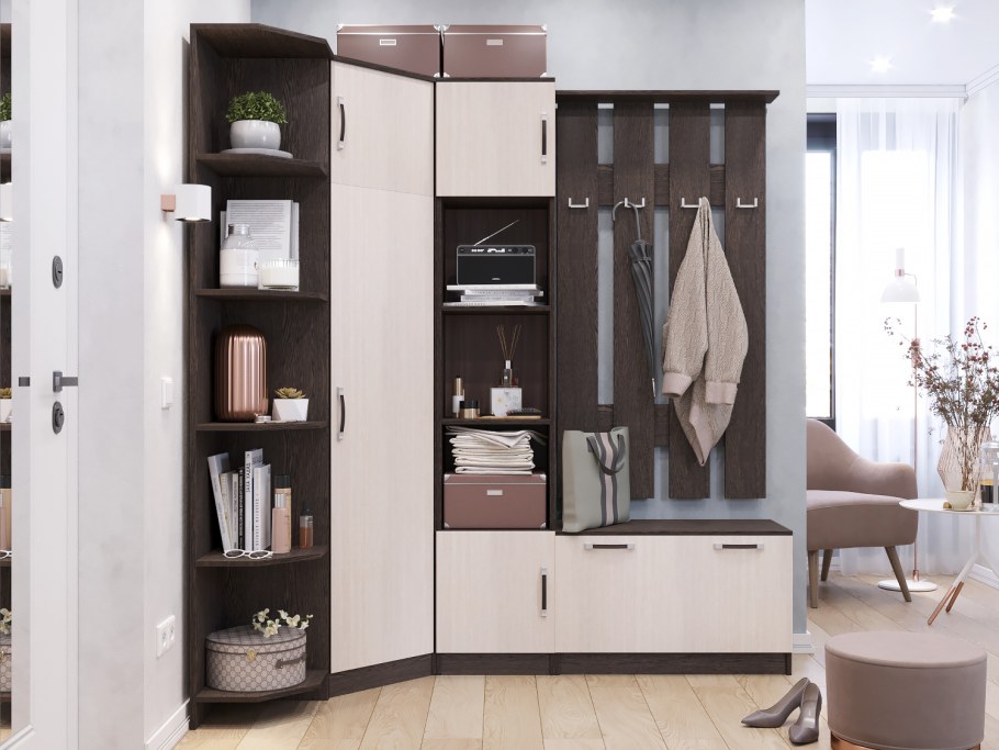 Шкаф угловой "Ронда" пршу 632.1