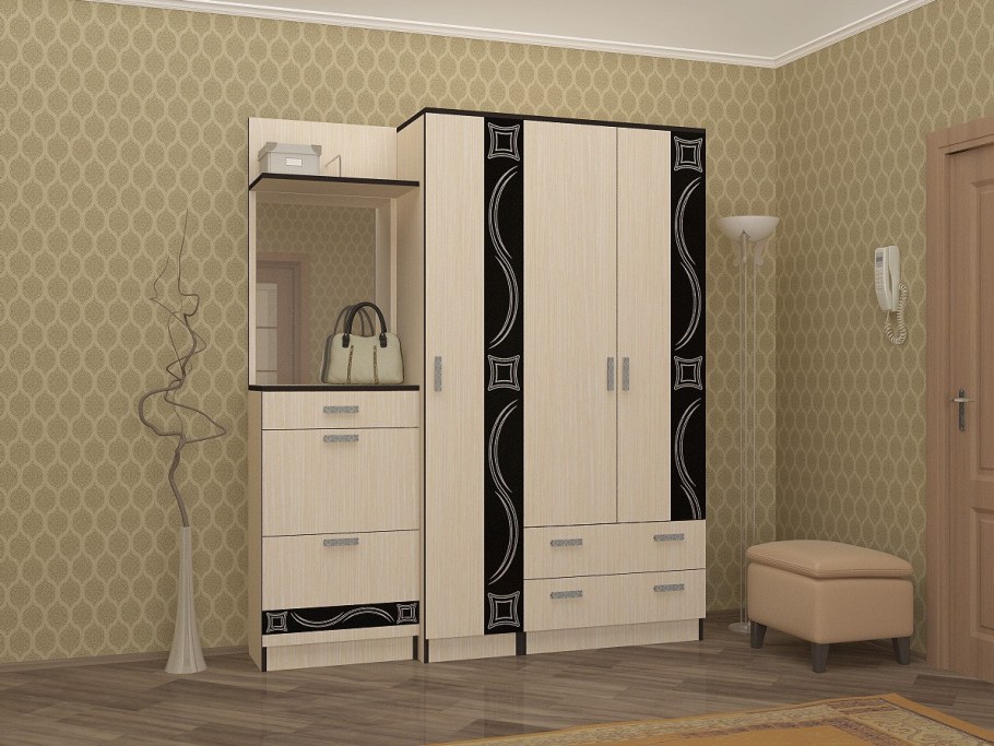 Прихожая Лидер ЛШ модульная