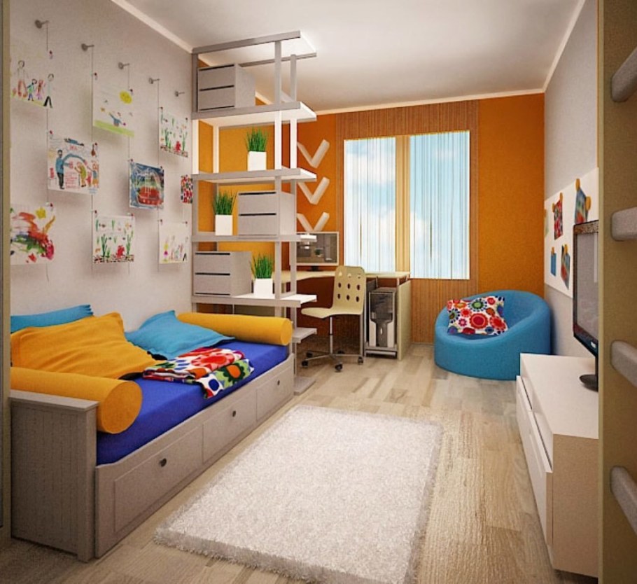 Детские комнаты для мальчиков