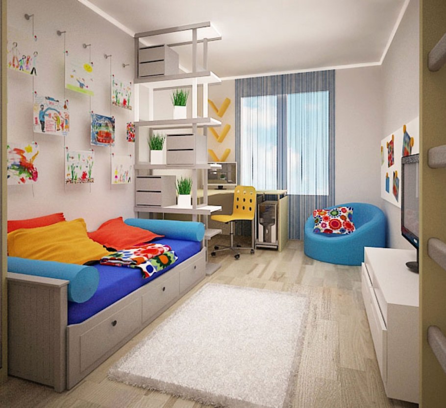 Интерьер детской для мальчика