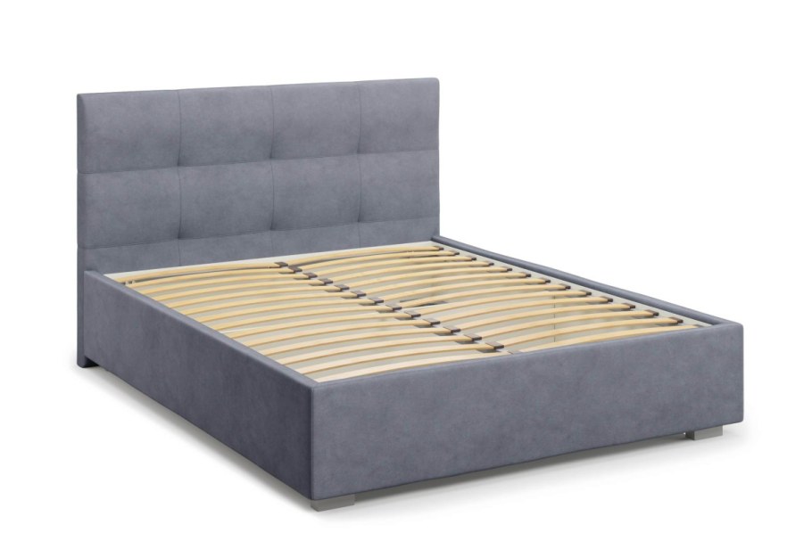 Полутораспальная кровать Brayers 140х200 с ПМ Velutto 14 ментоловая