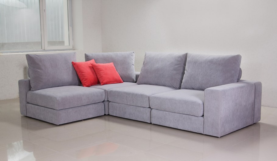 Диваны с обивкой из флока