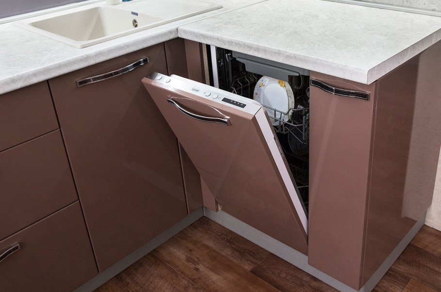Встроенная посудомоечная машина 45 см модуль кухни