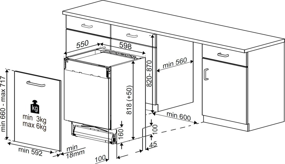 Посудомоечная машина Beko din 24310