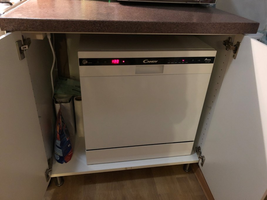 Посудомоечная машина встраиваемая 45 см под мойку