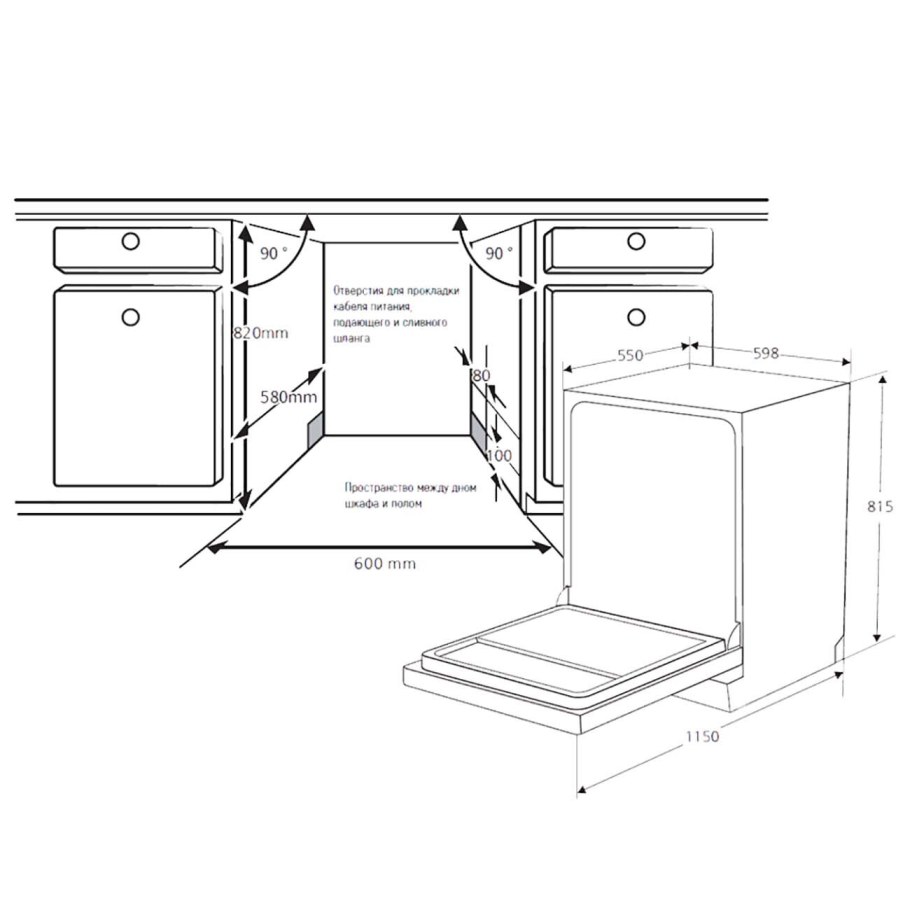 Куперсберг посудомоечная машина 60