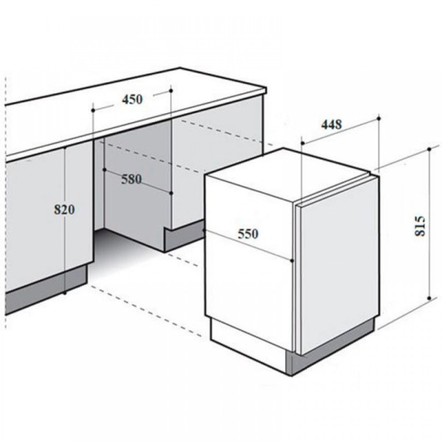Встраиваемая стиральная машина Kuppersberg WD 1488