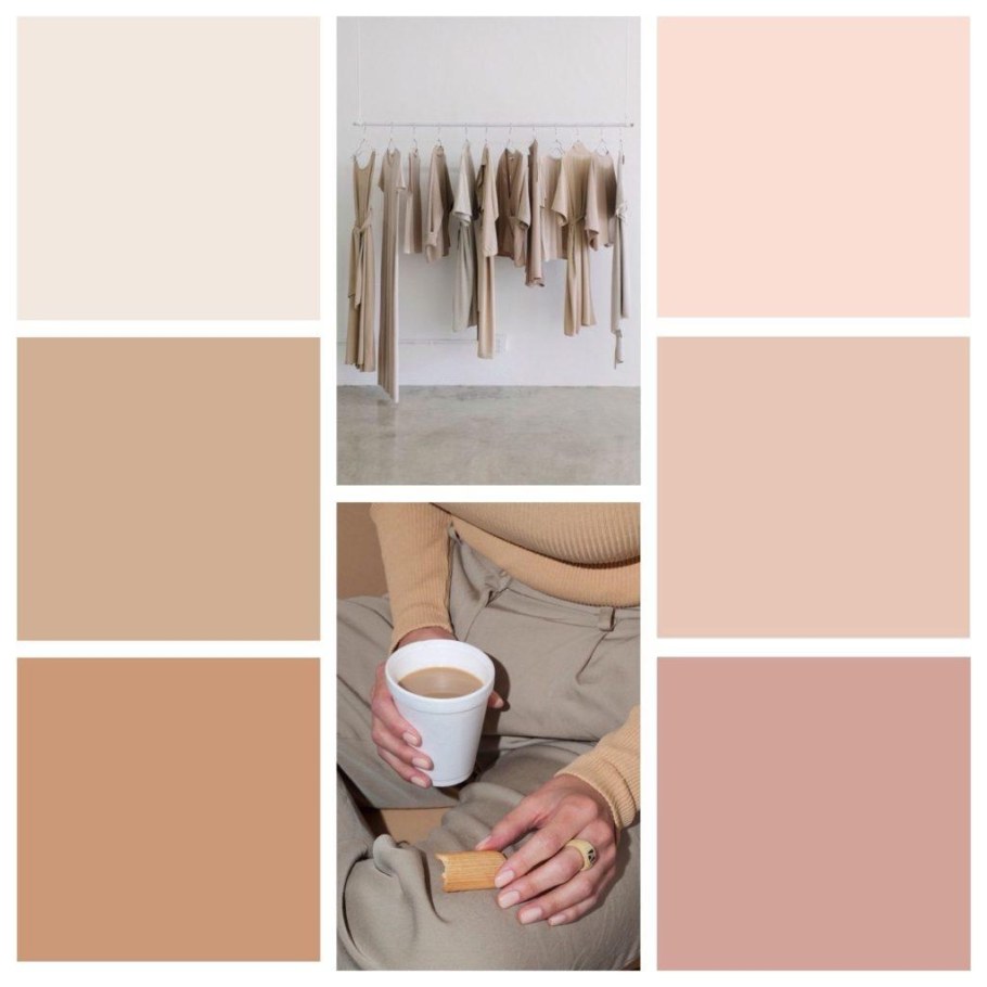 Оттенки бежевого