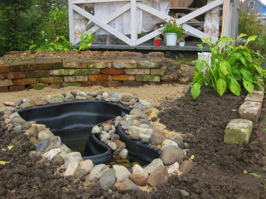 Прудик на даче