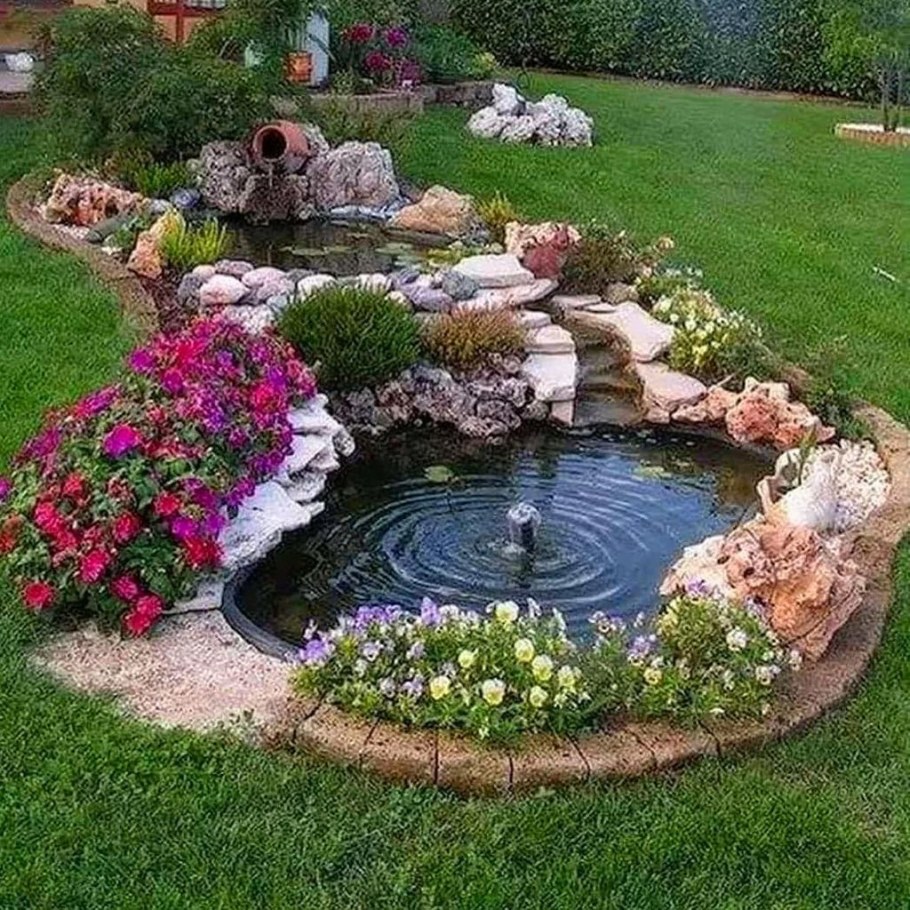 Декоративный прудик