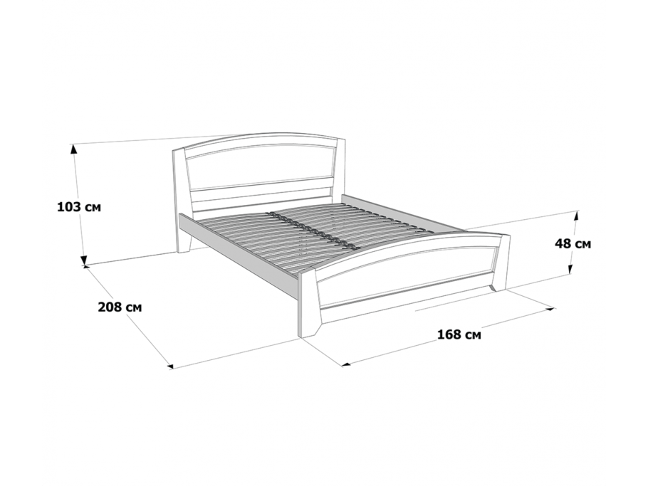 Параметры двуспальной кровати