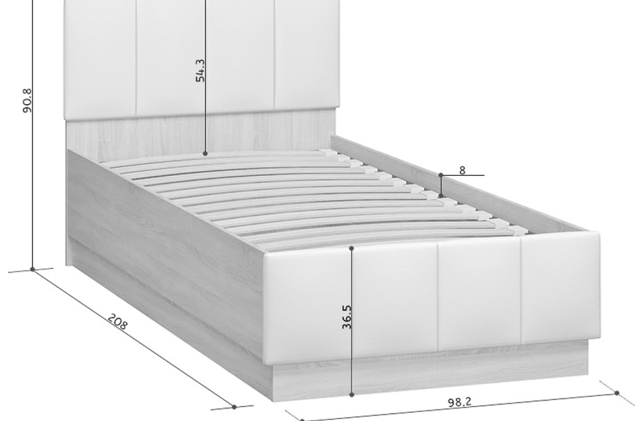 Кровать Трейси 90