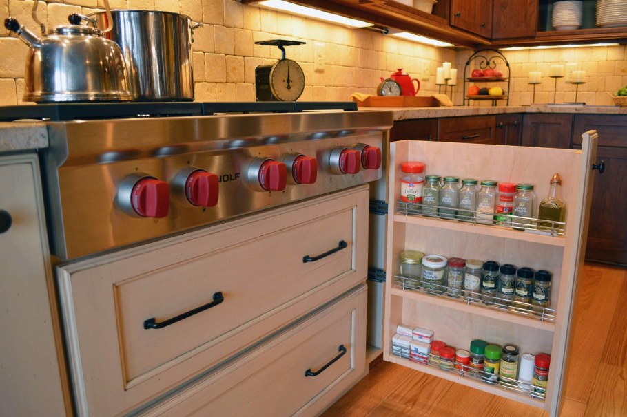 Удобные шкафы для кухни