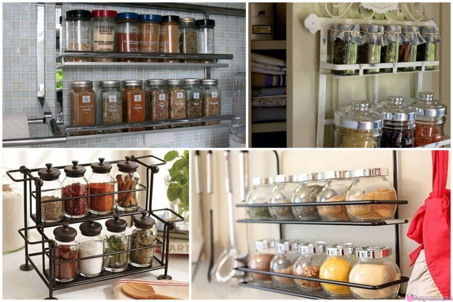 Полка для банок на кухню