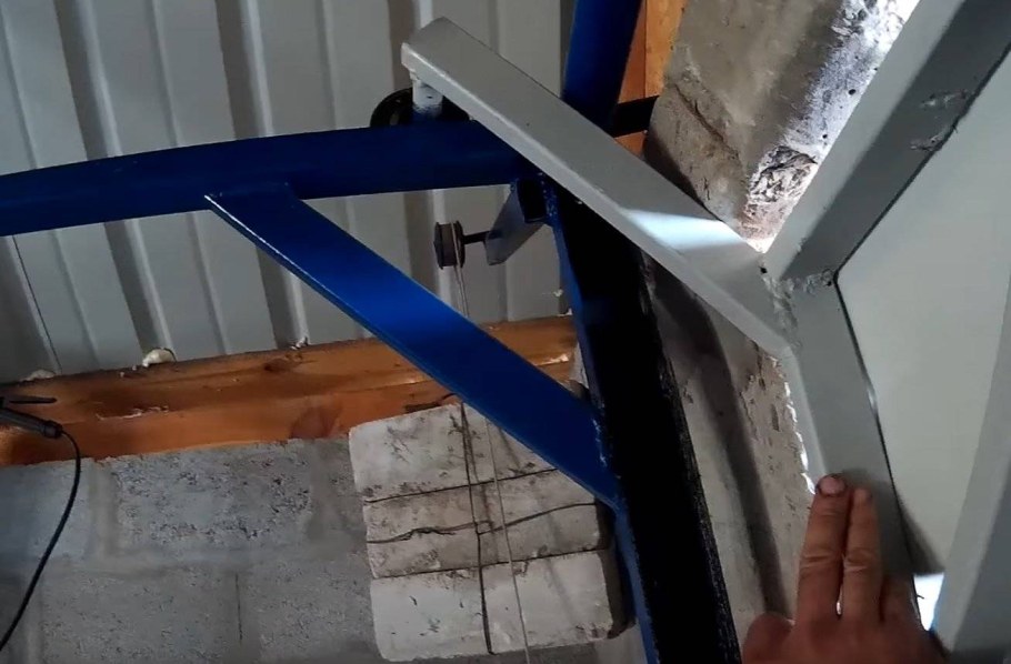 Подъёмно-поворотные ворота Арктика