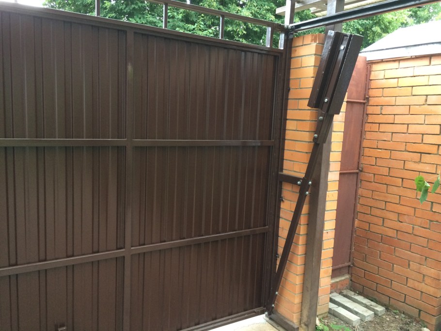 Складные ворота Дорхан