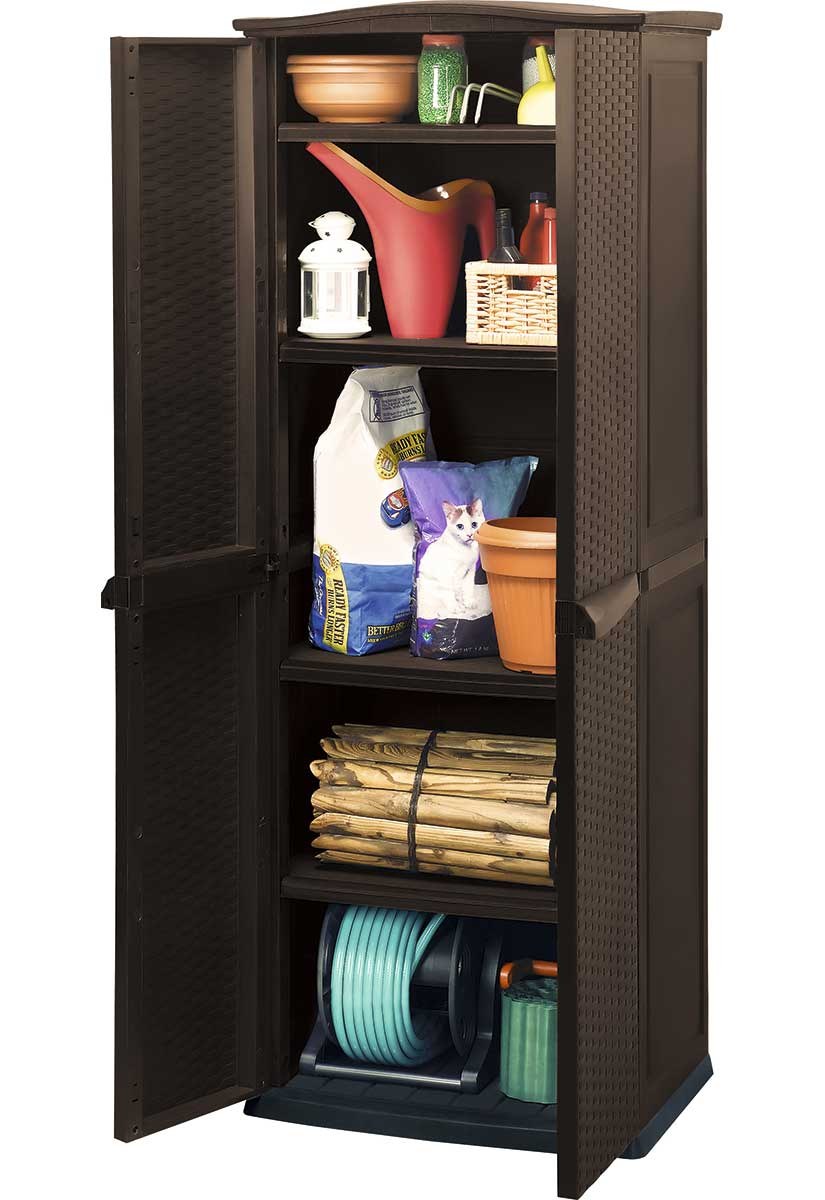 Шкаф Rattan Style Base Utility Shed