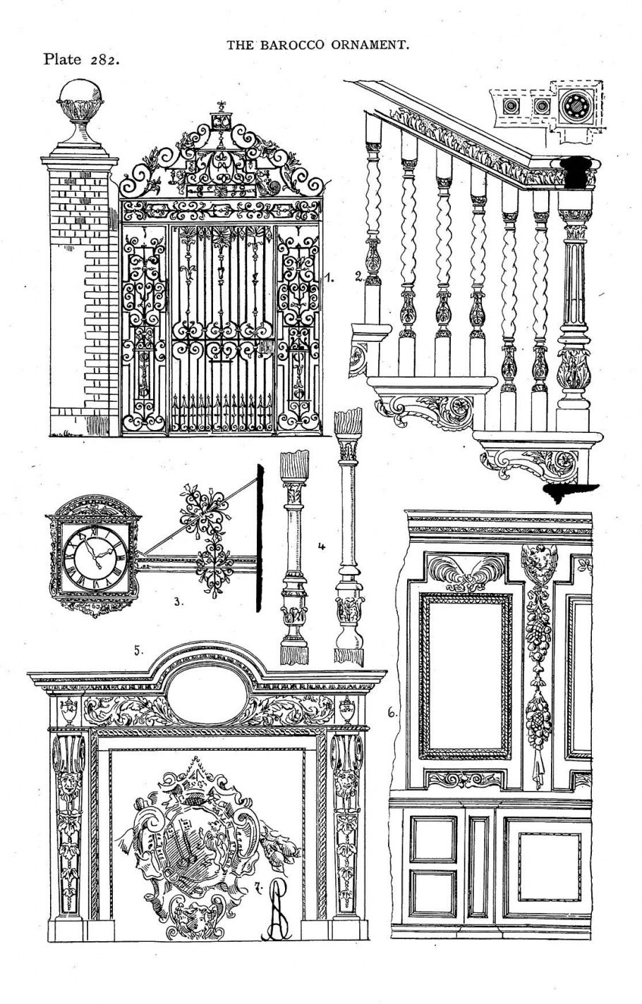 Элементы стиля Ампир