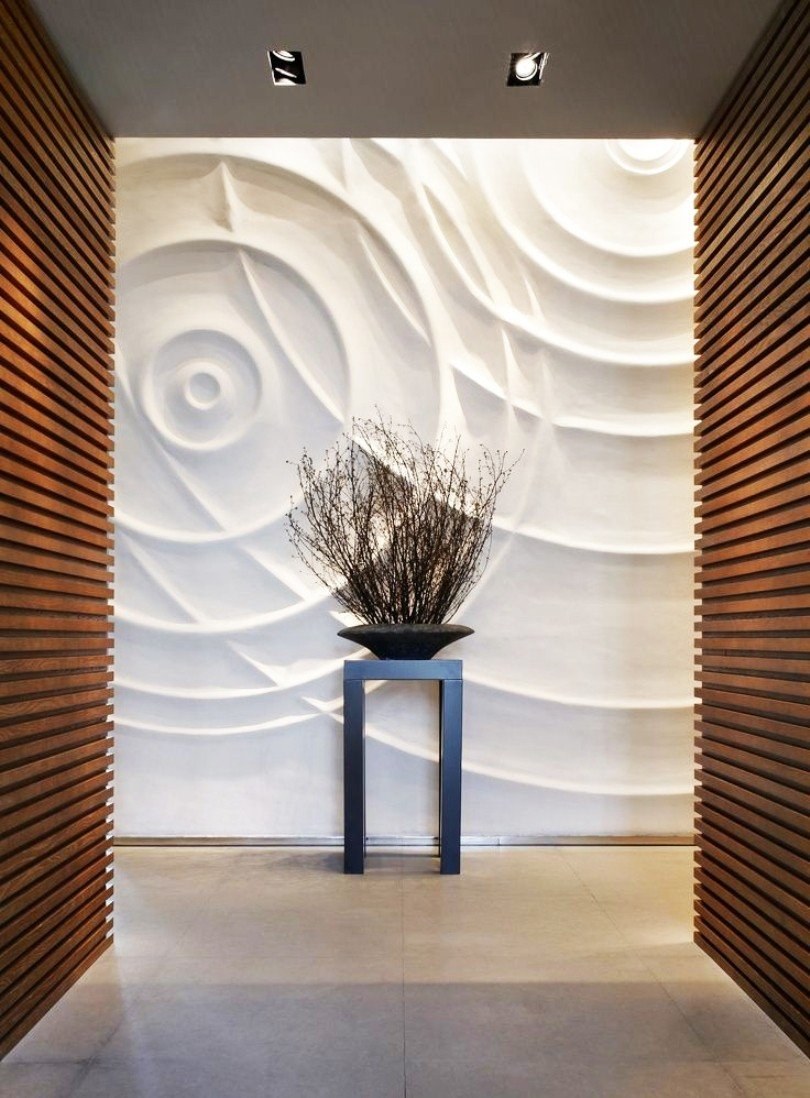 Декоративные объемные панели для стен