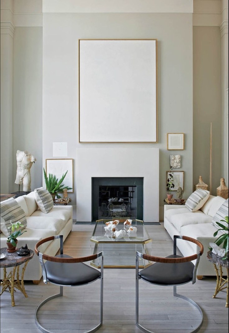 Камин в современном интерьере