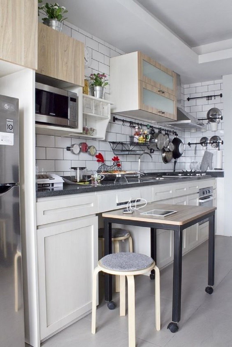 Маленькая функциональная кухня