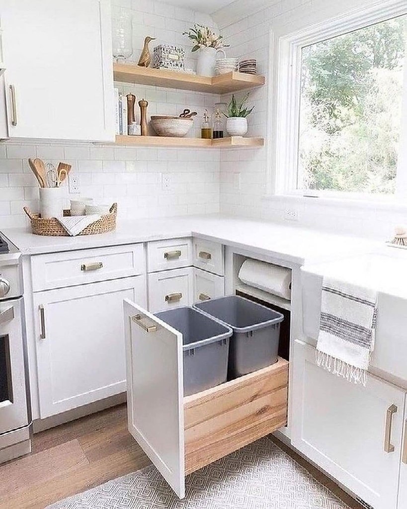 Функциональные кухни для маленькой кухни