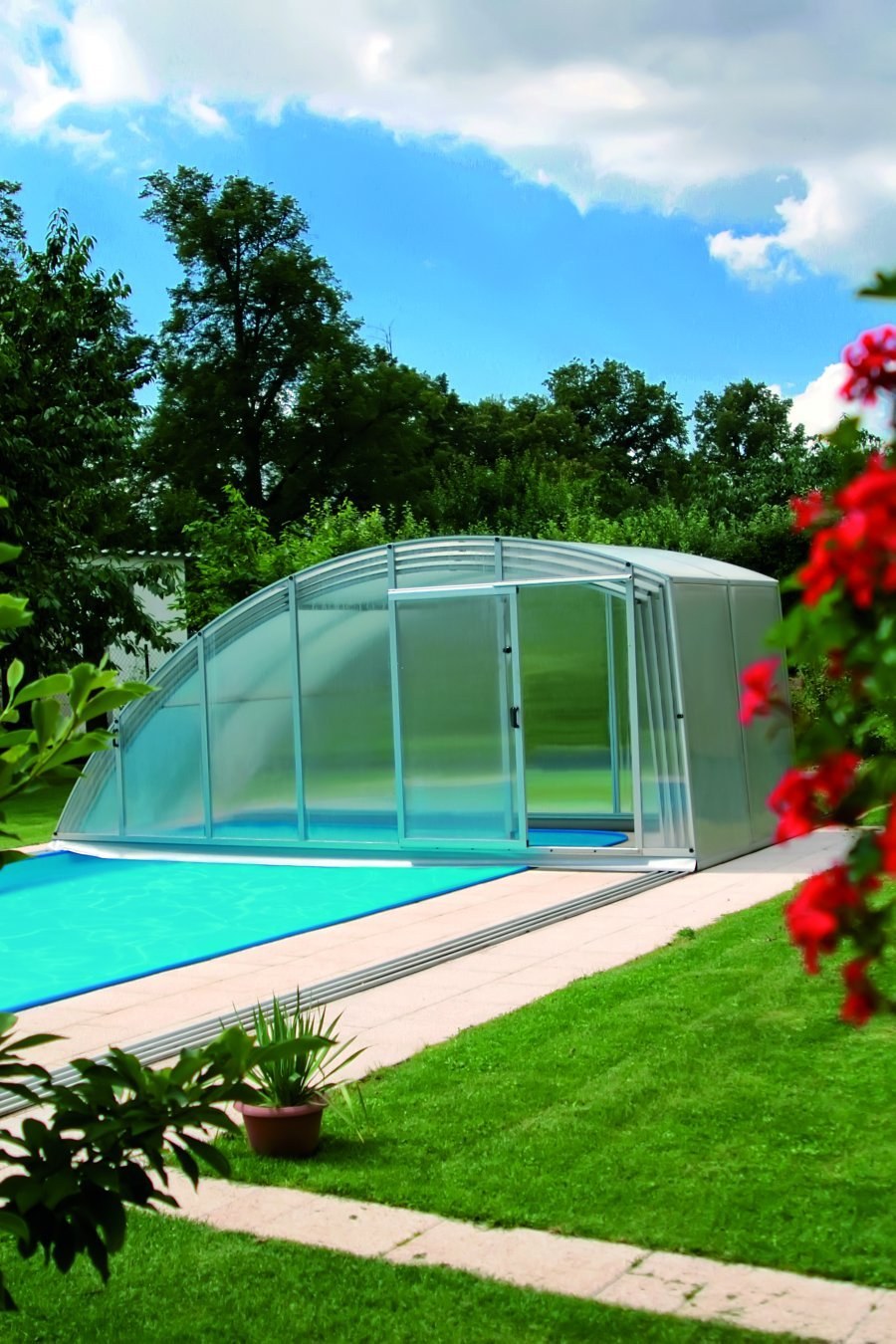 Павильон для бассейна Алютех