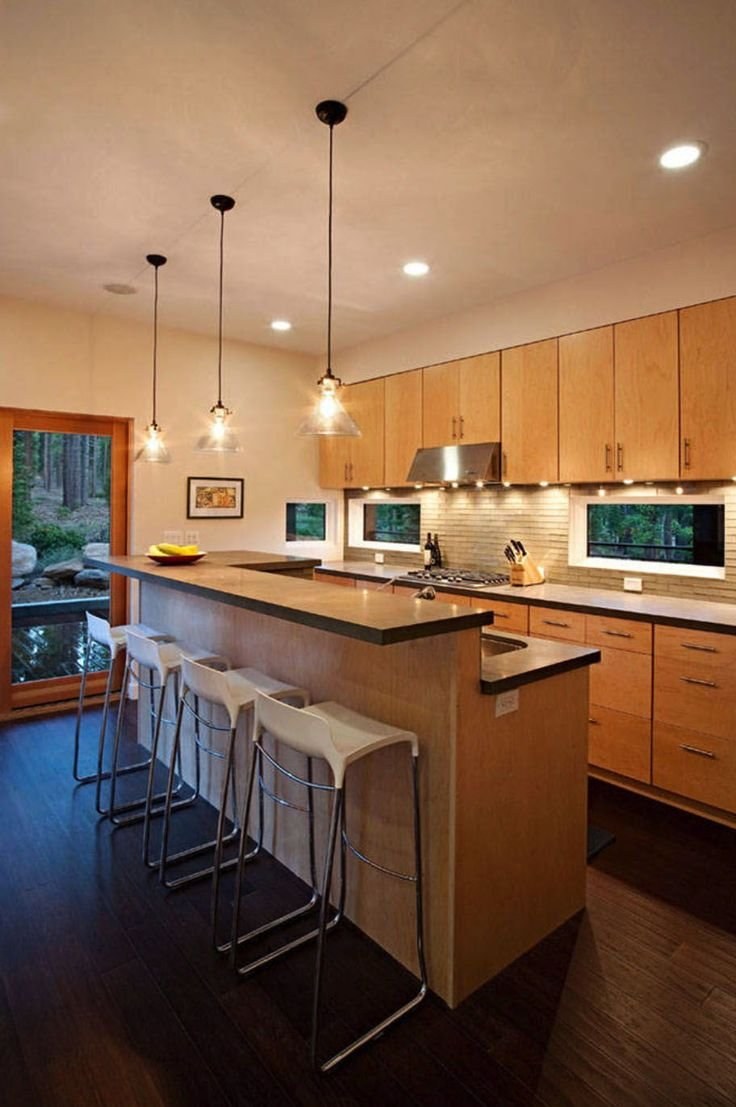 Освещение на кухне