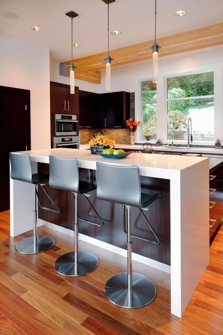 Кухня с барерй сиойкой