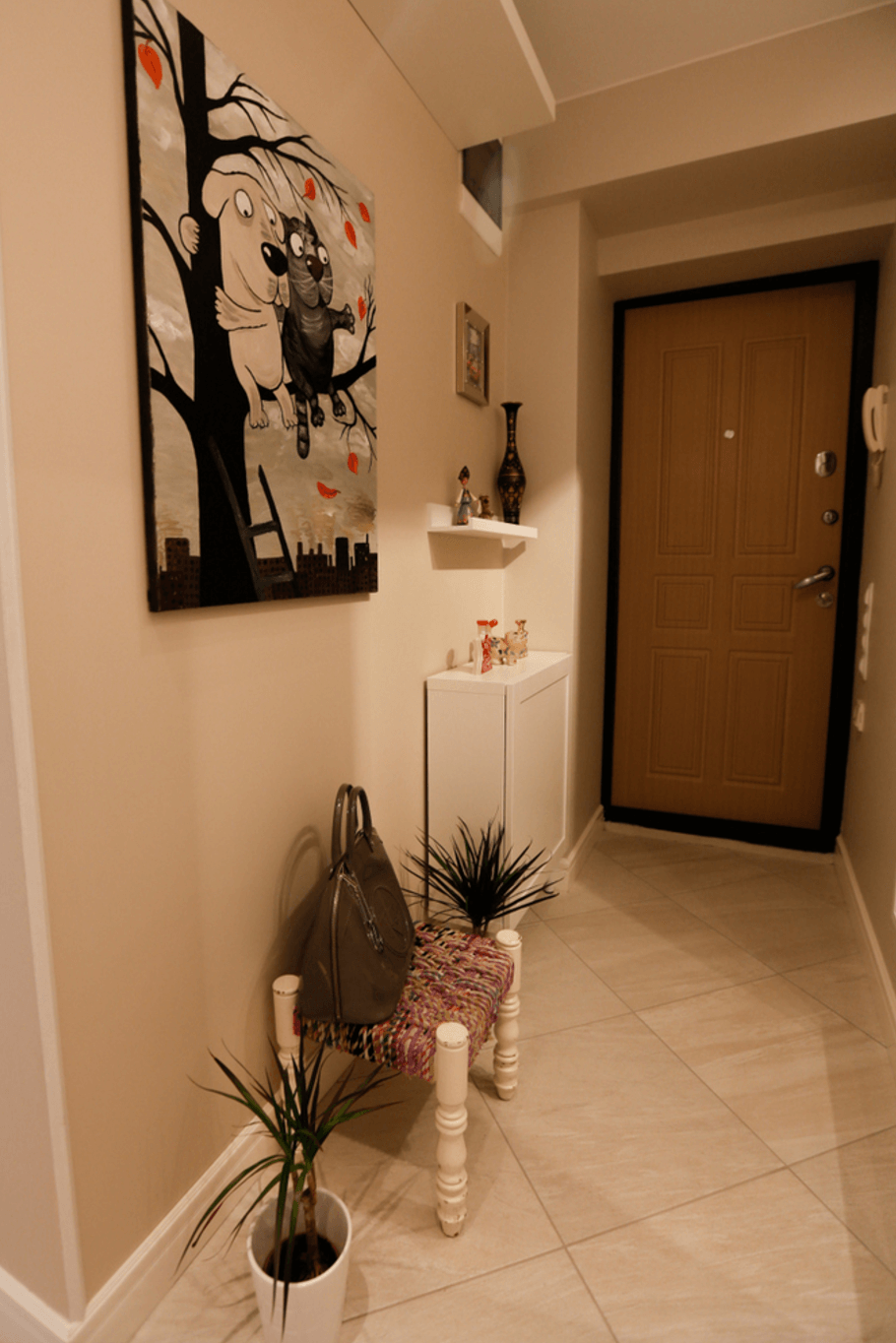 Цвет стен в прихожей