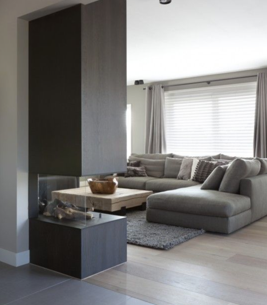 Шторы в гостиную в современном стиле Минимализм