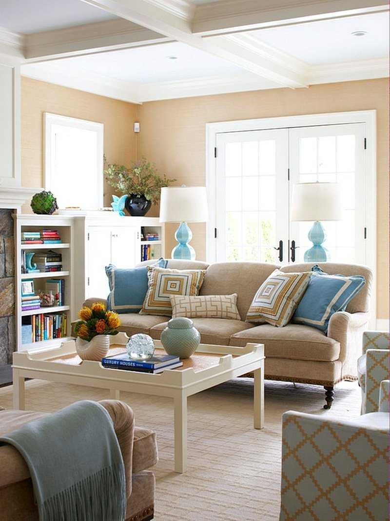 Цветовая палитра для интерьера гостиной