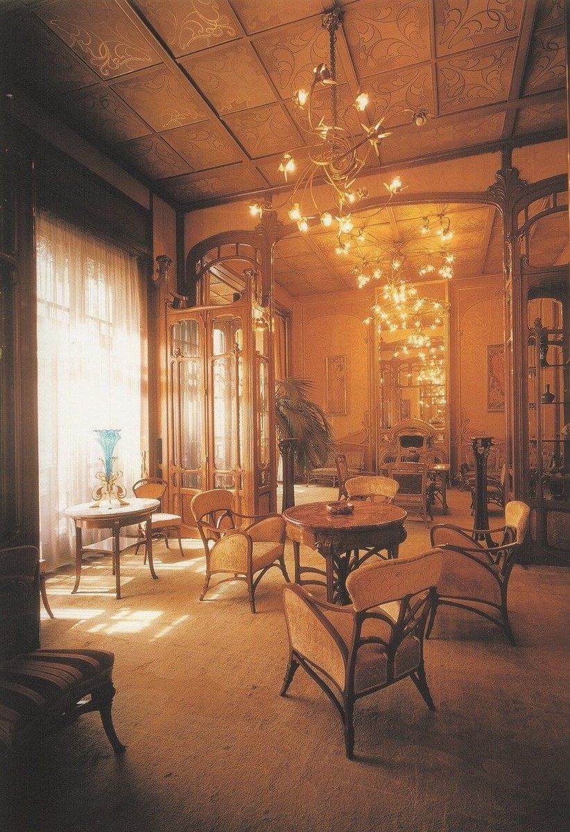 Ар нуво в интерьере 20 века