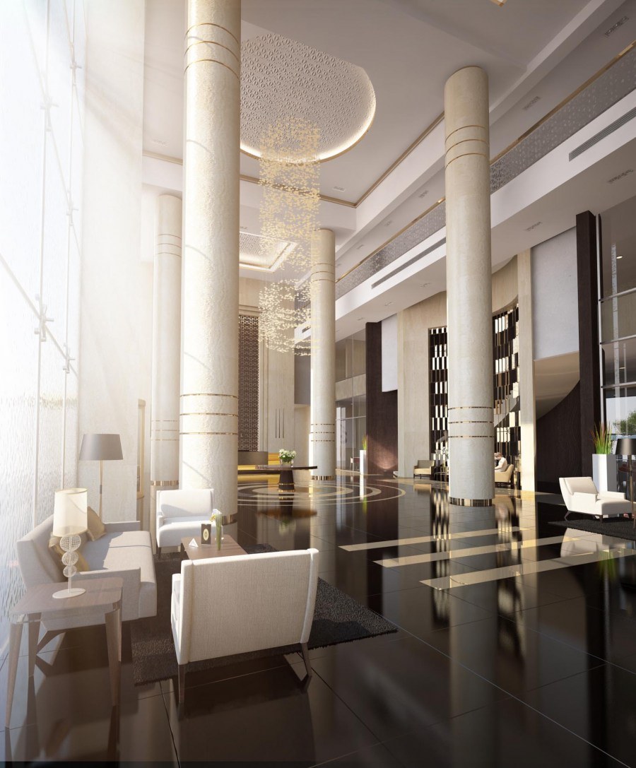 Декор колонны в квартире