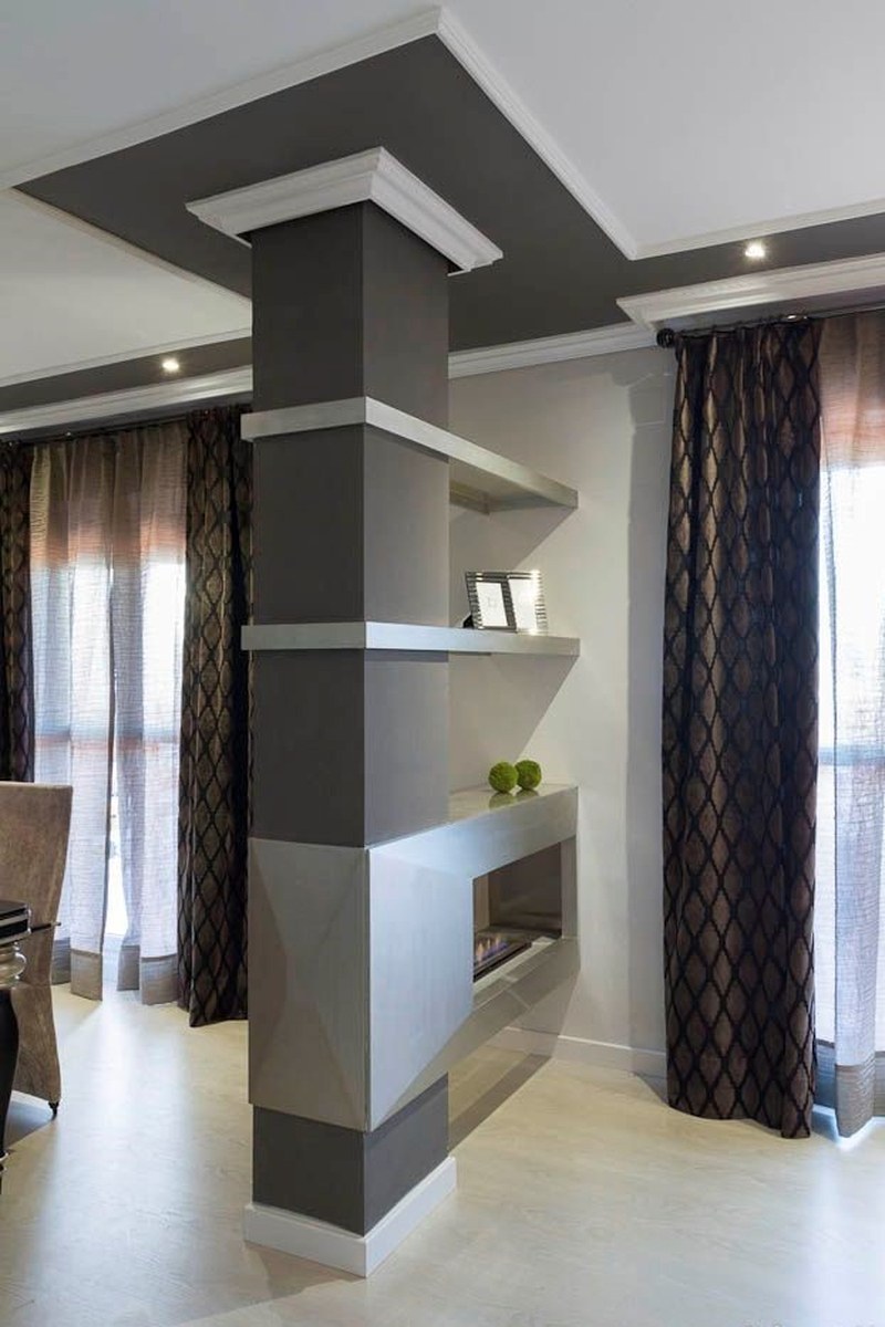 Колонны в интерьере