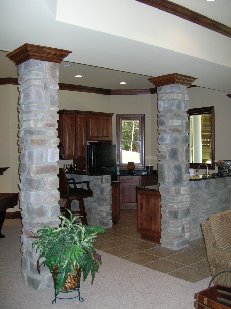 Декоративная отделка колонн