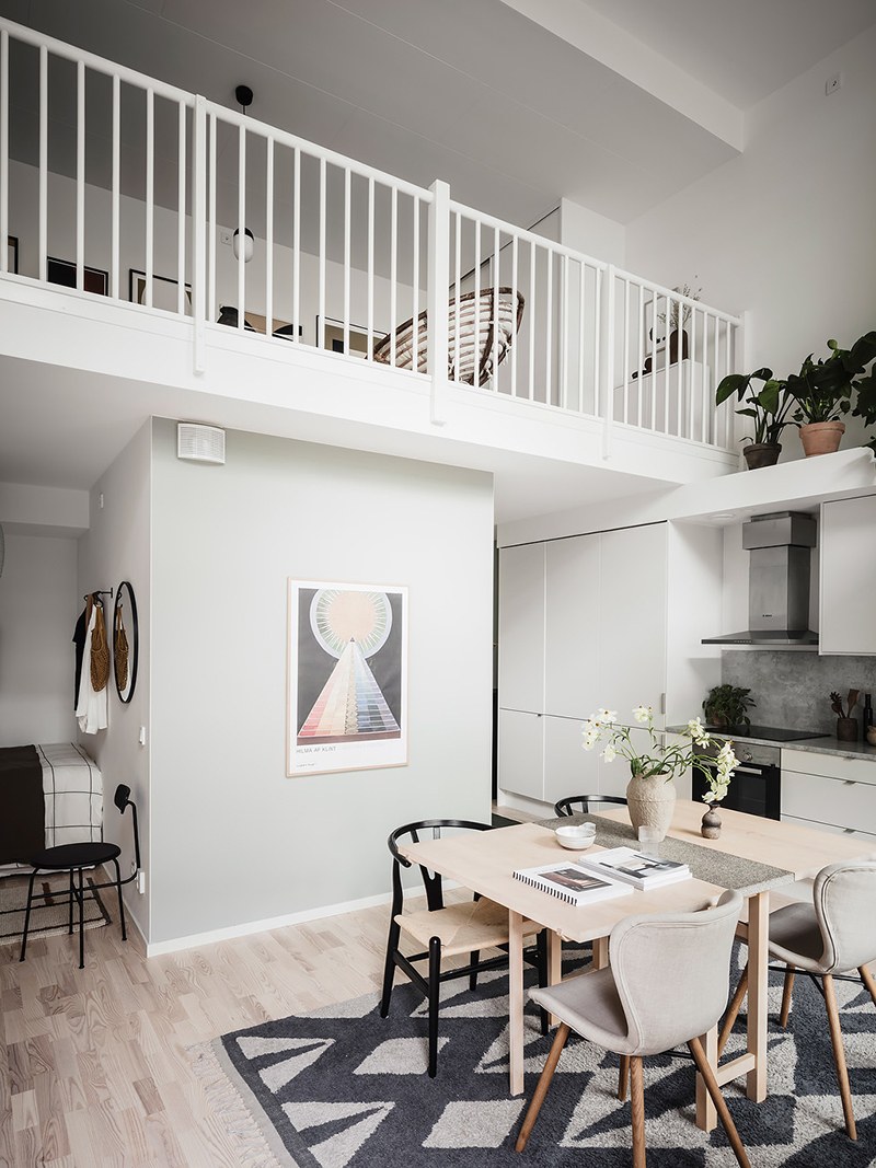 Антресольный этаж в стиле лофт