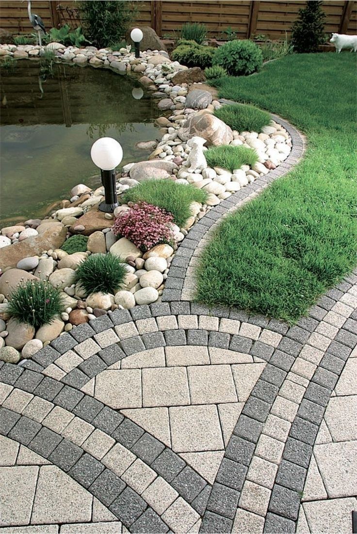 Плитняк дорожки ландшафт