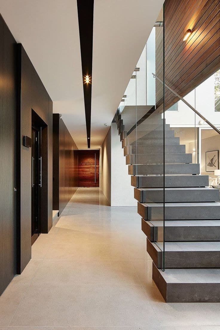 Современные лестницы в интерьере